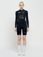 Load image into Gallery viewer, Racing Dream Beyond Longsleeve Jersey Black Women
