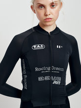 Load image into Gallery viewer, Racing Dream Beyond Longsleeve Jersey Black Women
