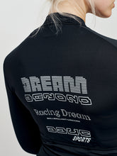 Load image into Gallery viewer, Racing Dream Beyond Longsleeve Jersey Black Women
