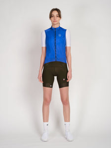 Happiness Mesh Gilet Electric Blue Women Sample