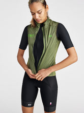 Load image into Gallery viewer, TSOT Mesh Gilet Olive Women
