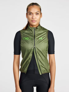 TSOT Mesh Gilet Olive Women Sample