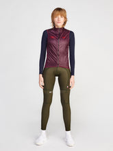 Load image into Gallery viewer, TSOT Mesh Gilet Burgundy Women
