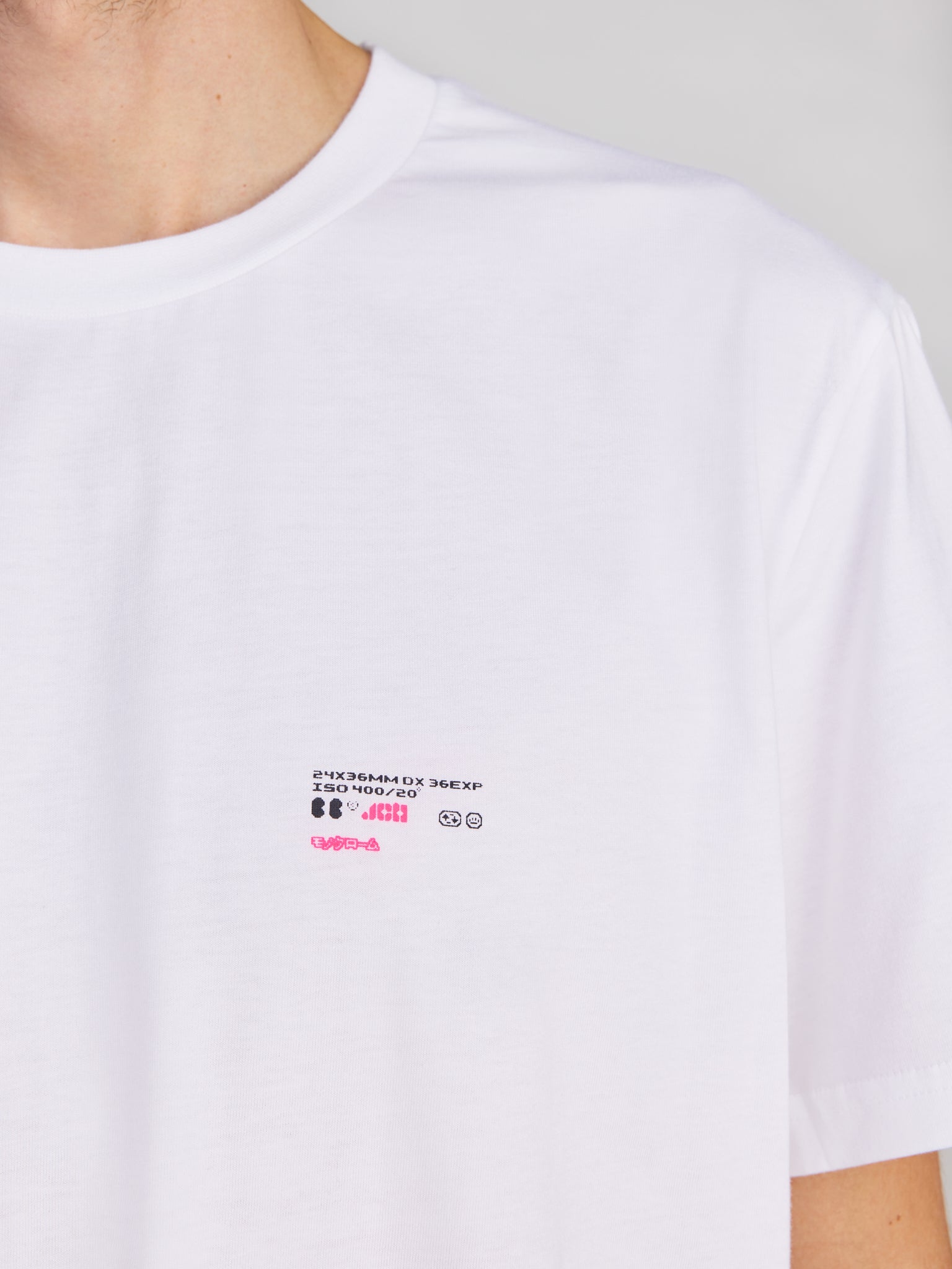 JCH Push T-Shirt White | Oversized Unisex Fit | BBUC